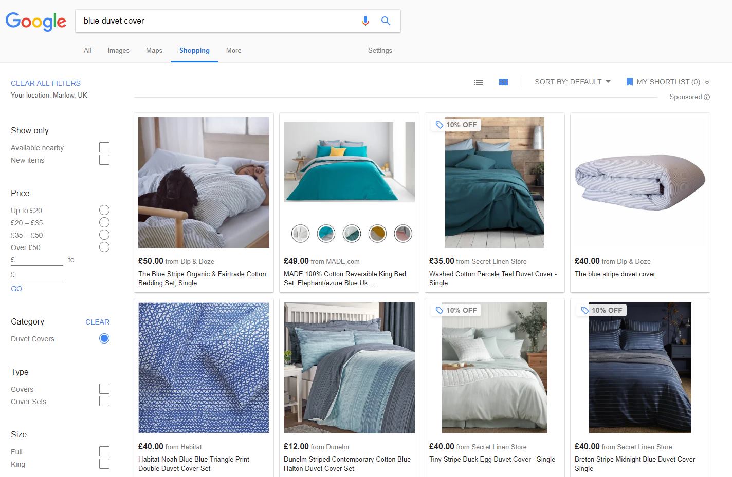 google-merchant-centre-feed-shopping-results